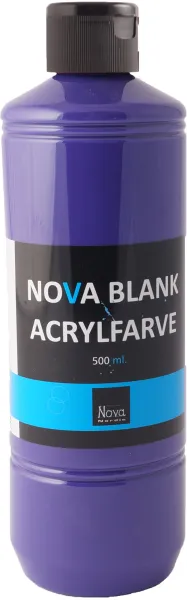 Nova Acrylfarbe Glänzend 500 ml. Violett