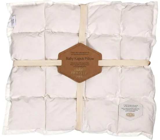 Filibabba Babykissen - Kapok - naturweiß