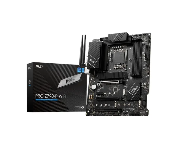 MSI PRO Z790-P WIFI Mainboard - Intel Z790 - Intel LGA1700 Sockel - DDR5 RAM - ATX