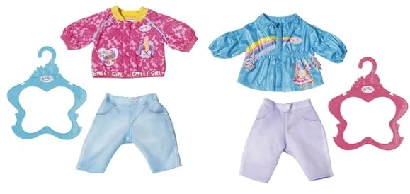 Baby Born BABY born Alltags­hose und Jacke 43 cm - Sortiert