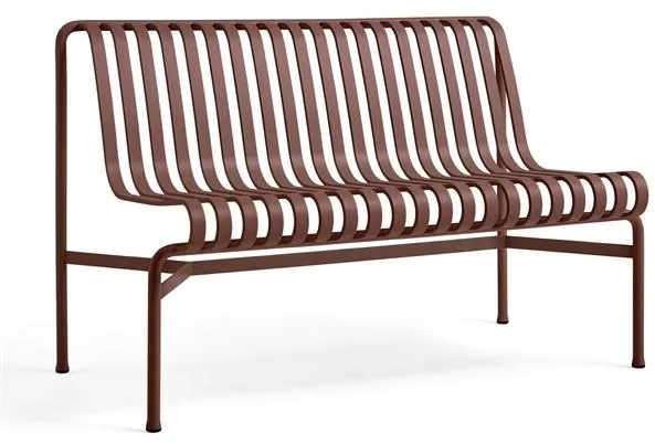 HAY Palissade Dining Bank Iron Red