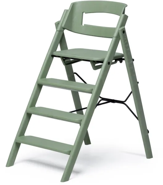 Klapp Hochstuhl, klappbar - Recyclingkunststoff, grün