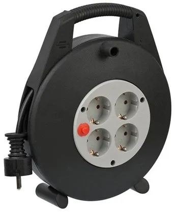 Brennenstuhl Verlängerungskabel Vario Line 4fach 10m sch