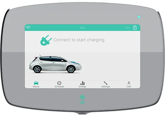 Wallbox Commander 2 Ladestation mit Wi-Fi, 22 kW, 5 Meter, Typ 2, Weiß