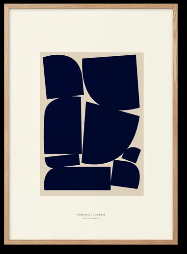 Peléton Shapes of Curves 06 50x70 Poster