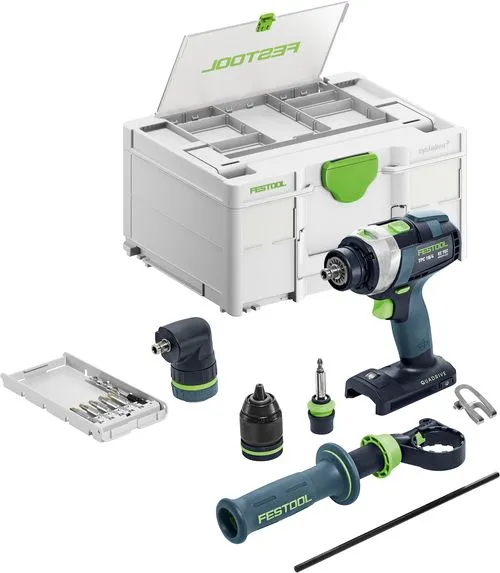 Festool Akku-Schlagbohrschrauber TPC 18/4 I-Basic-Set QUADRIVE
