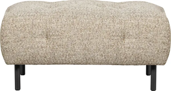 Lloyd, Sofahocker, natur, H45x90x90 cm