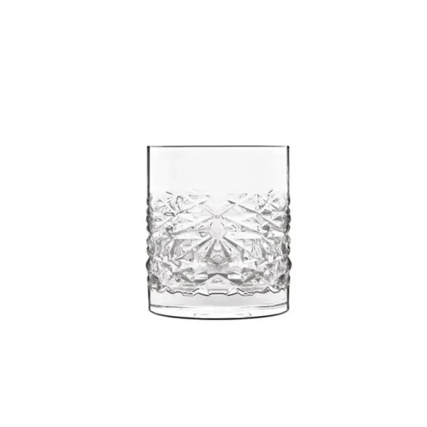 Luigi Bormioli Mixology Textures Wasser-/Whiskyglas 38 cl - 4 Stk.